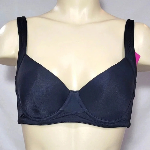 Dr. Rey's Bra Molded Cup Comfort Bra Convertible Underwire Bra 34B Black New wi - Picture 1 of 4
